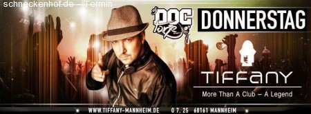 DJ DocTone | Thursday @Tiffany Werbeplakat