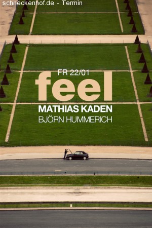 Feel: Mathias Kaden Werbeplakat