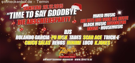 Die Abschiedsparty - Time to say goodbye Werbeplakat