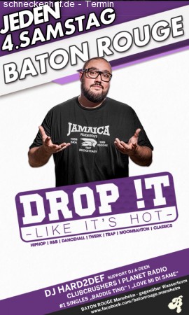 Drop it lie it`s hot! Werbeplakat