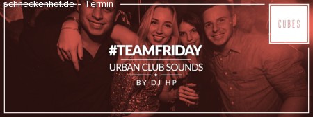 1Teamfriday - Urban Music & Teamspecials Werbeplakat