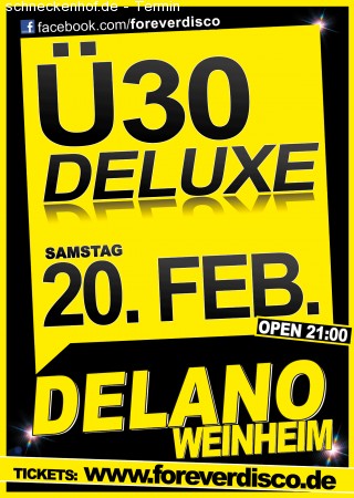 Ü30 Deluxe Werbeplakat