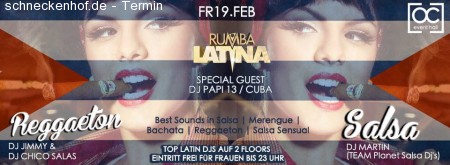 Rumba Latina Werbeplakat