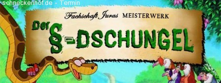 Der §-Dschungel Werbeplakat