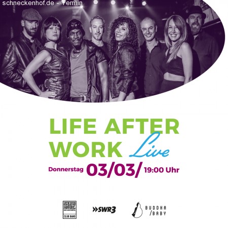 Life After Work LIVE Werbeplakat