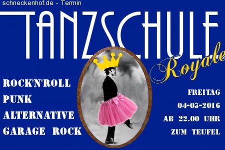 Tanzschule Werbeplakat