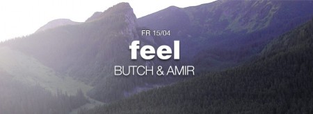 feel: Butch&Amir Werbeplakat