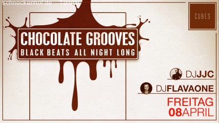 CHOCOLATE GROOVES | CUBES Club Werbeplakat