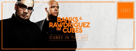 Banks & Rawdriguez im CUBES Werbeplakat