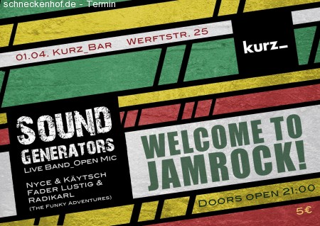 Welcome To Jamrock !! Werbeplakat