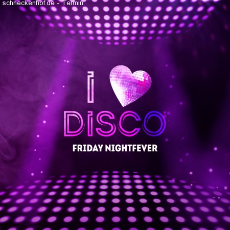 I love Disco Werbeplakat