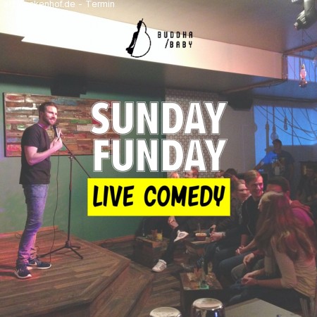 Sunday Funday: Der Comedy Sonntag Werbeplakat