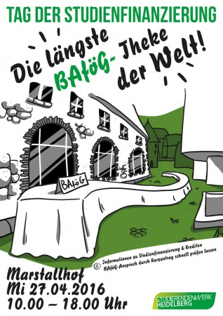 Tag der Studienfinanzierung Werbeplakat