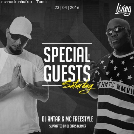 Special Guests Saturday Werbeplakat