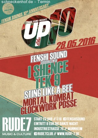 10 Years Fenshi Sound Werbeplakat