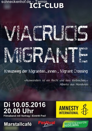 ICI-Club: Amnesty International Infoaben Werbeplakat