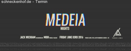 Medeia Nights invites Jack Wickham Werbeplakat