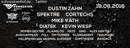 Dustin Zahn, Mike Väth, Cortechs,Spektre Werbeplakat