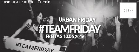 #Teamfriday //  R&B & Black Music Werbeplakat