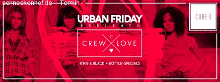 Crewlove. // R&B & Black Music Werbeplakat