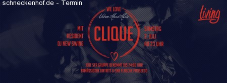 Clique Werbeplakat