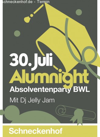 Alumnight Werbeplakat