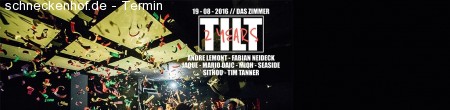 2 Jahre TILT Werbeplakat