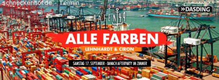 Alle Farben Afterparty Werbeplakat