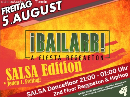 ¡Bailarr! Salsa Editon Werbeplakat