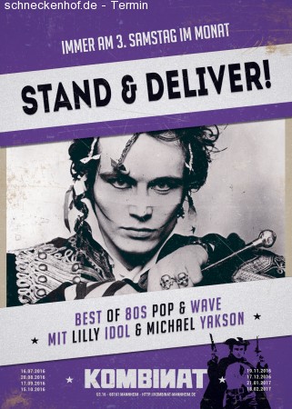 Stand & Deliver! Werbeplakat