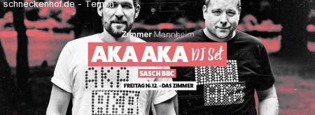 Aka Aka DJ-Set Werbeplakat