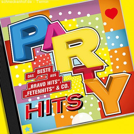 Party Hits Werbeplakat