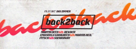 Back2Back Werbeplakat