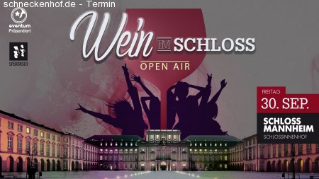 Wein im Schloss Werbeplakat