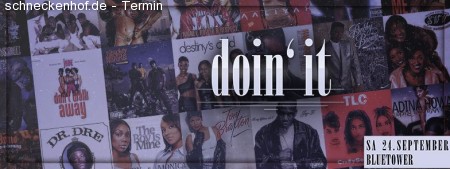 DOIN It - Premium R&BxHipHopxSOUL Werbeplakat