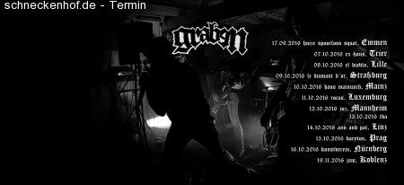 Graben (Crust/Punk/Metal) im JUZ Werbeplakat