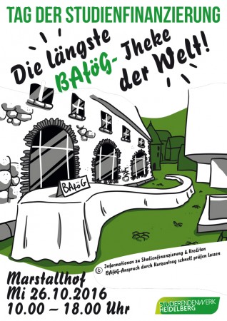 Tag der Studienfinanzierung Werbeplakat