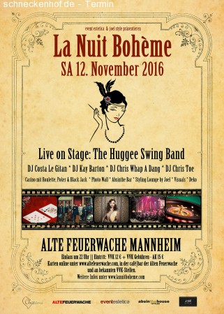 La Nuit Bohème Werbeplakat