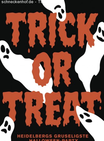 Trick or Treat - Party Werbeplakat