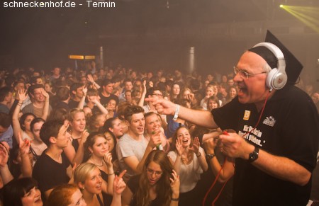 Professorennacht - Mein Prof ist ein DJ! Werbeplakat