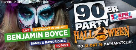 RPR1 90er Halloween Party Werbeplakat