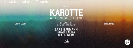 Karotte All Night Long Werbeplakat