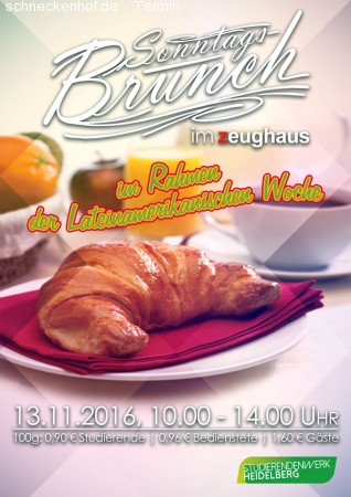 ICI-Club: Sonntagsbrunch Werbeplakat