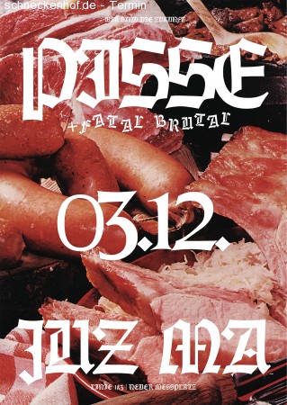 Pisse & Fatal Brutal Werbeplakat