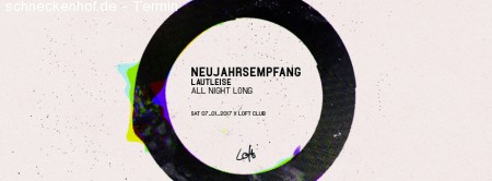 Jahresempfang mit Lautleise Werbeplakat