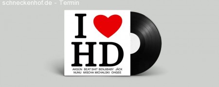 I love HD Werbeplakat