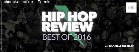 HIP HOP Review - Best of 2016 Werbeplakat