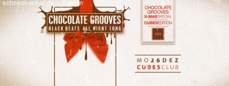 CHOCOLATEGROOVES Weihnachtsspecial Werbeplakat