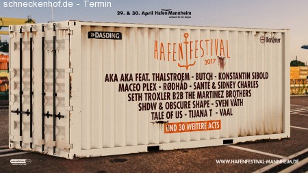 Hafenfestival Afterparty Zimmer Werbeplakat
