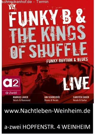 Funky B & The King of Shuffle Werbeplakat